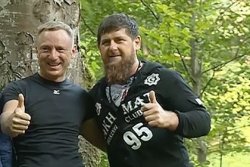 Кадыров провел тренировку с Ливановым Кадыров провел тренировку с Ливановым